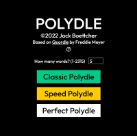 Polydle